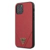 Guess GUHCP12LVSATMLRE iPhone12 Pro Max 6,7  czerwony/red hardcase Saffiano